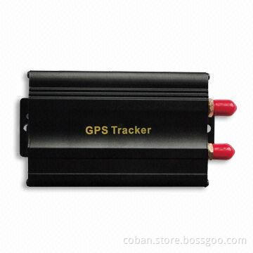 Car GPS Tracker with Dual-SIM Card and Fuel Sensor has Door Locking System Remotely, SMS/GPRS Track